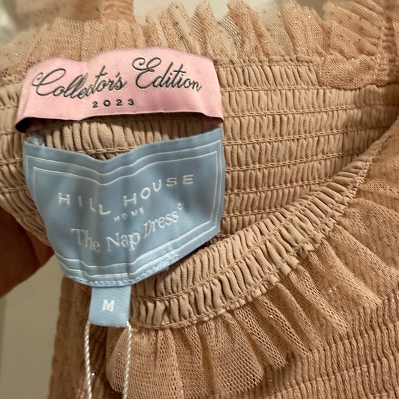 HILL HOUSE MOMMY & ME 2023 COLLECTOR EDITION ELLIE NAP DRESS BLUSH GLITTER TULLE - Picture 5 of 10